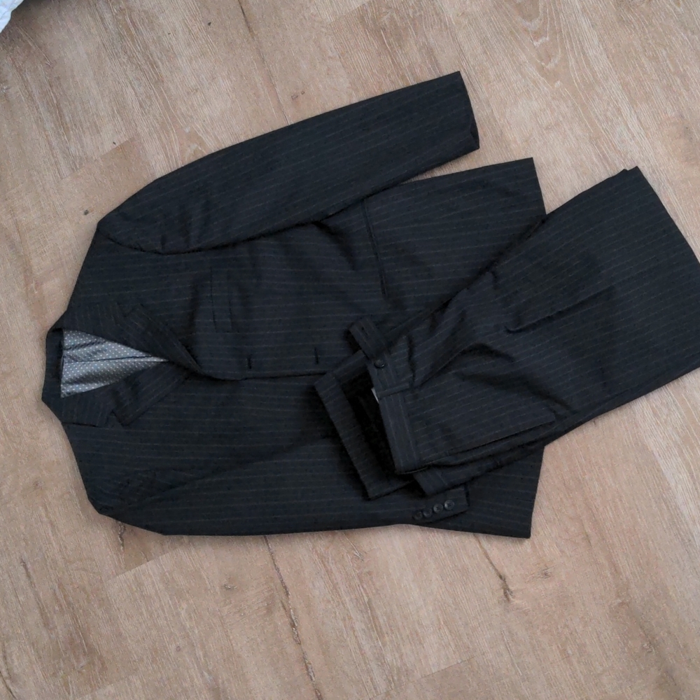 J Ferrar pinstripes suit